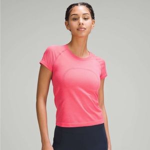 lululemon Swiftly Tech Short Sleeve Shirt 2.0 *Race Length Lipgloss / Pink / NWT